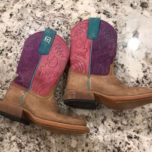EXCELLENT Anderson Bean Girls size11 Cowboy Boots